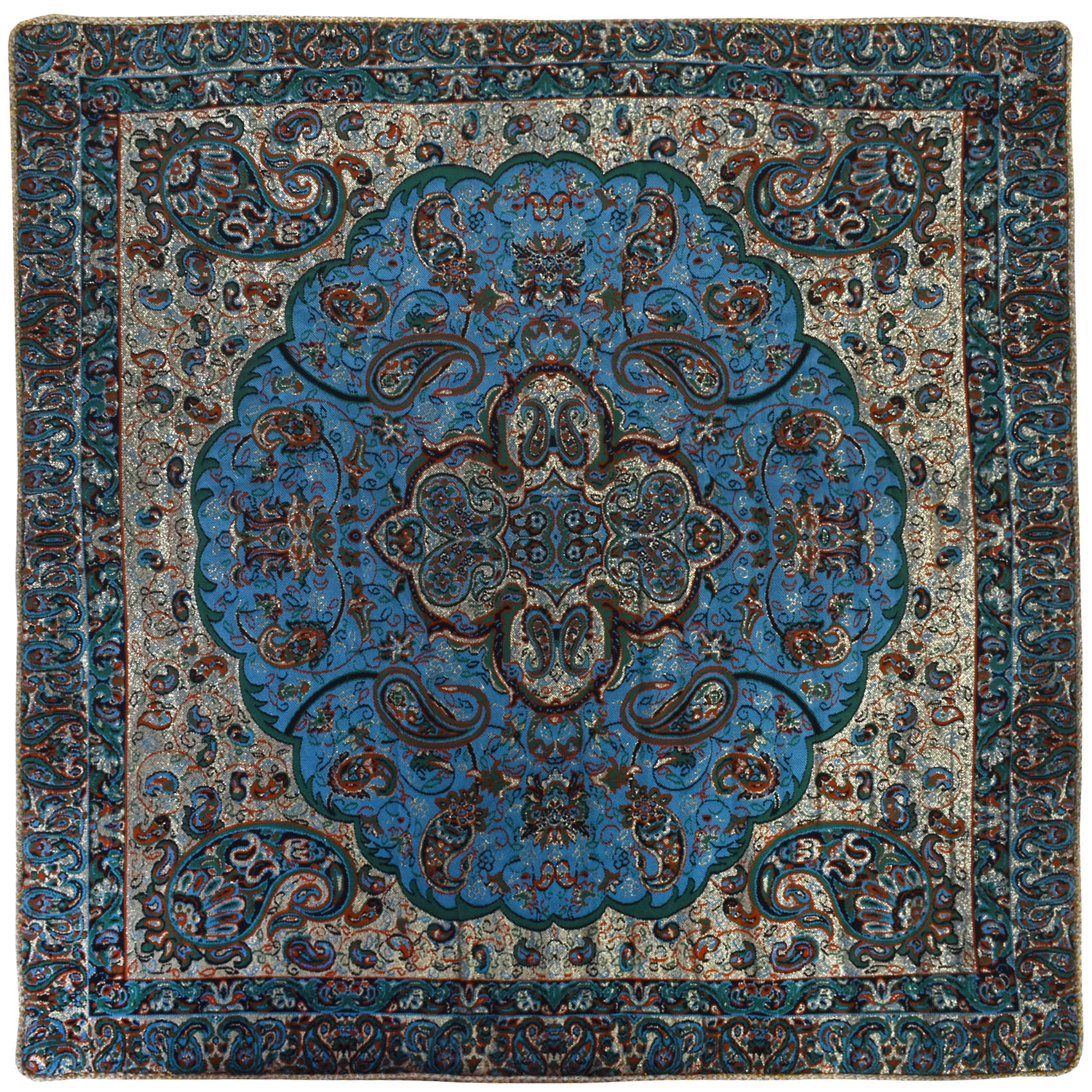 رومیزی ترمه طرح نسترن مدل ABINILI60/60CH