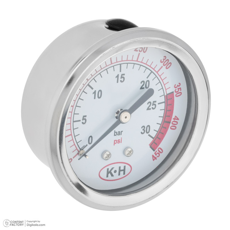 گیج 30 بار مدل KHC-30 سایز 1/4 اینچ