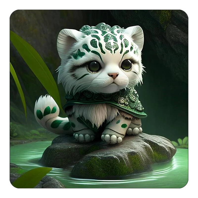 مگنت کاکتی طرح حیوانات کارتونی مدل mp28039