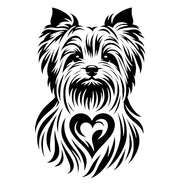  استیکر پارچه و لباس پاد آفرین طرح سگ بامزه کد 3913