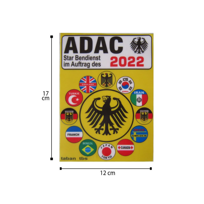  برچسب طرح آداک خودرو کد K1515