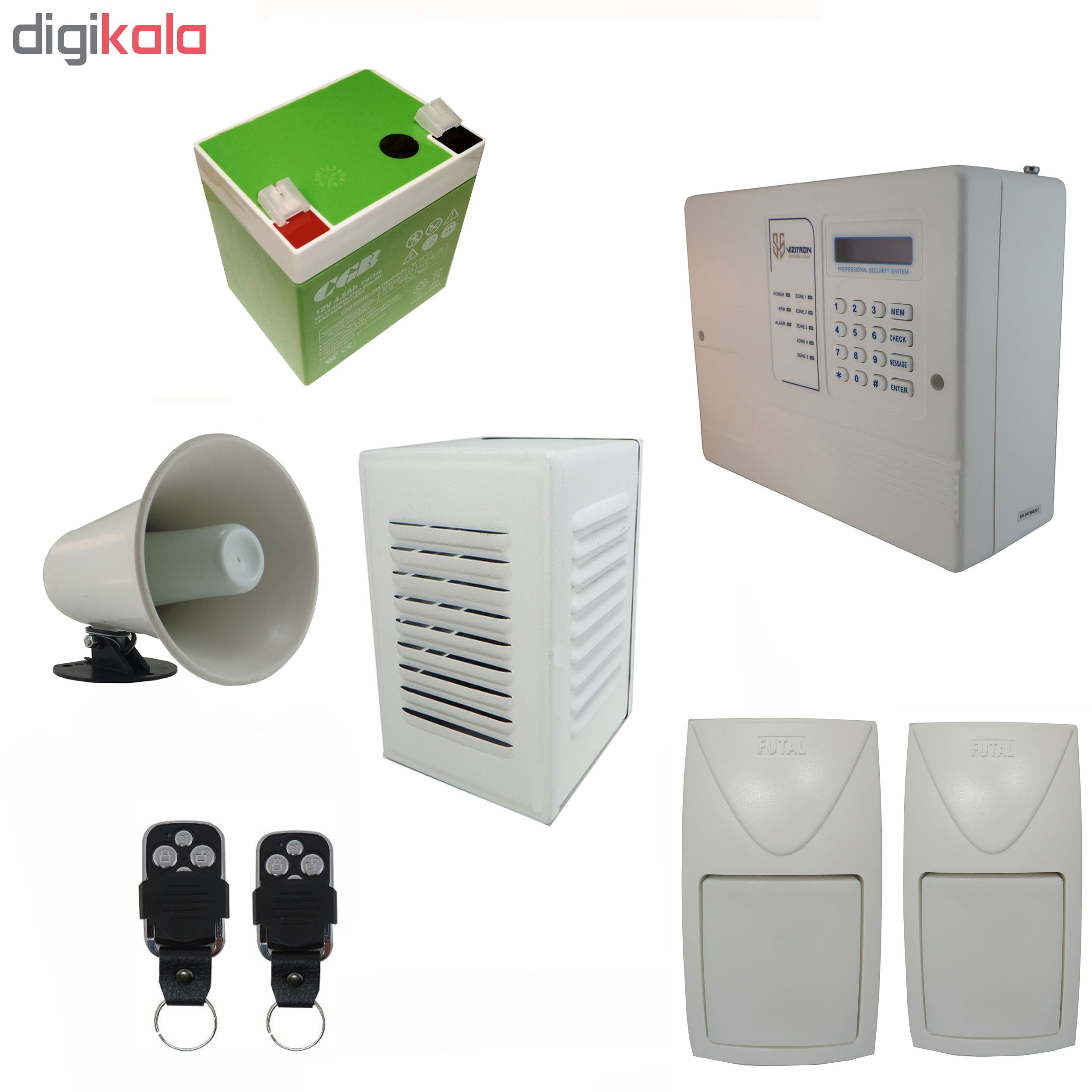 سیستم دزدگیر تلفنی ویزیترون مدل VZ3-3