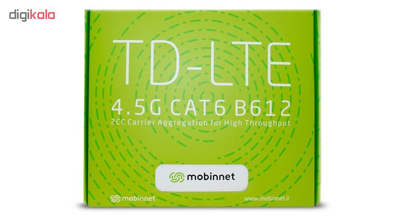 مودم TD-LTE مبین نت مدل B612s-25d به همراه سیم کارت 4.5G و سرویس اینترنت 100 گیگ 3 ماهه