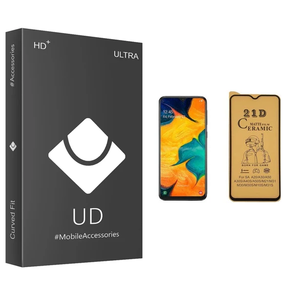 محافظ صفحه نمایش سرامیکی یو دی مدل ULTRA مناسب برای گوشی موبایل سامسونگ Galaxy A40s