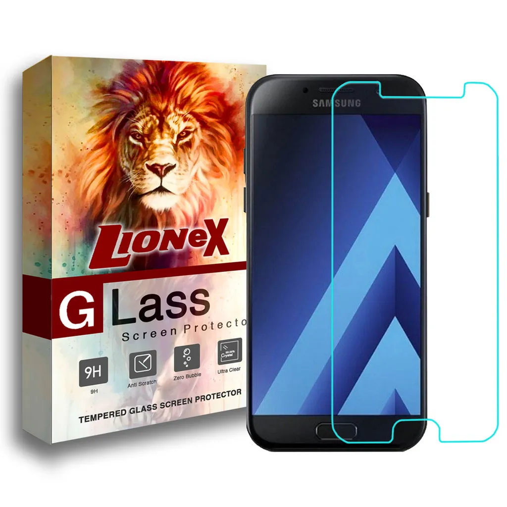 محافظ صفحه نمایش لایونکس مدل Ultra Powerful Shield مناسب برای گوشی موبایل سامسونگ Galaxy A5 2017