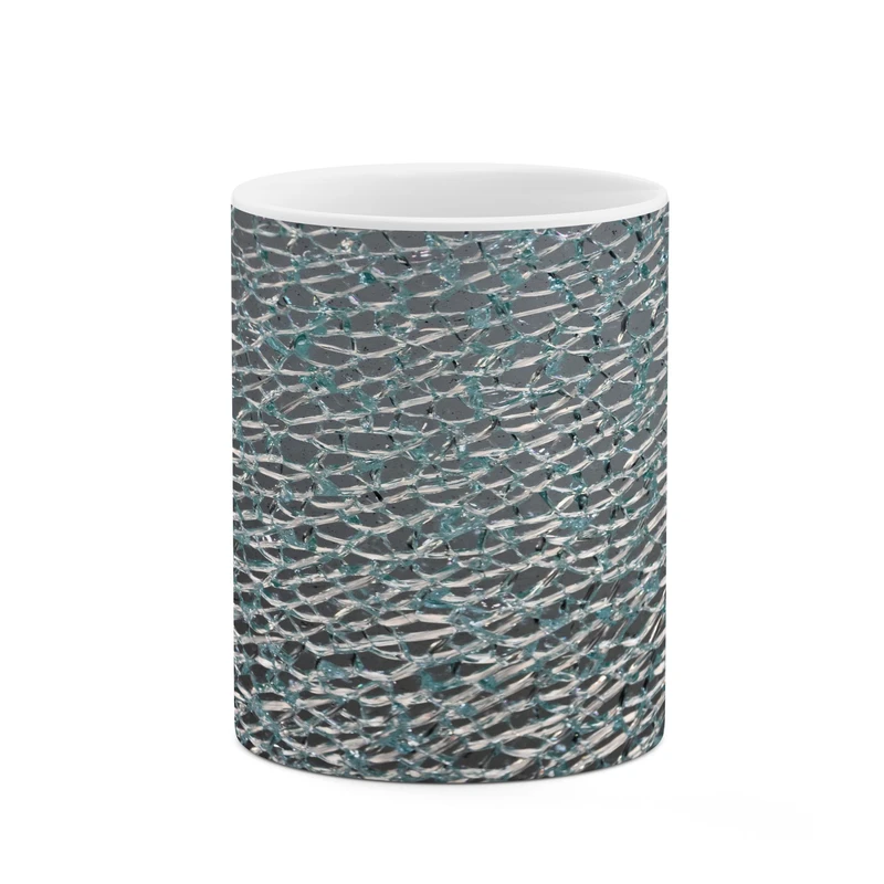 ماگ کاکتی مدل شیشه شکسته کد mgh18035