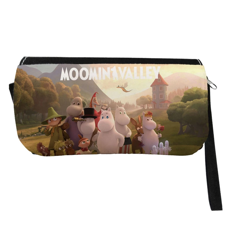 جامدادی مدل دوزیپ طرح انیمیشن مومین ها کد NI1346