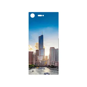 MAHOOT City of Chicago Cover Sticker for Sony Xperia XZ Premium