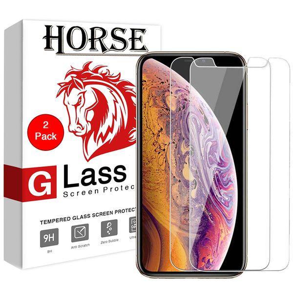 محافظ صفحه نمایش هورس مدل UCC مناسب برای گوشی موبایل اپل iPhone XS Max بسته دو عددی محافظ صفحه نمایش هورس مدل UCC مناسب برای گوشی موبایل اپل iPhone XS Max بسته دو عددی