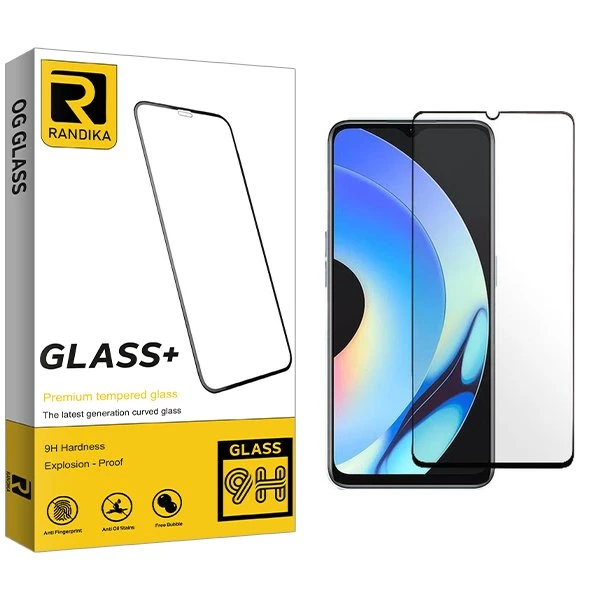 محافظ صفحه نمایش شیشه ای راندیکا مدل RK مناسب برای گوشی موبایل ریلمی 10s