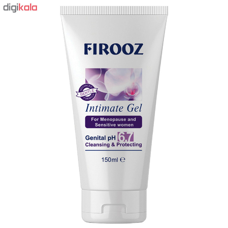 ژل بهداشتی بانوان فیروز مدل Menopause and Sensitive حجم 150 میلی لیتر