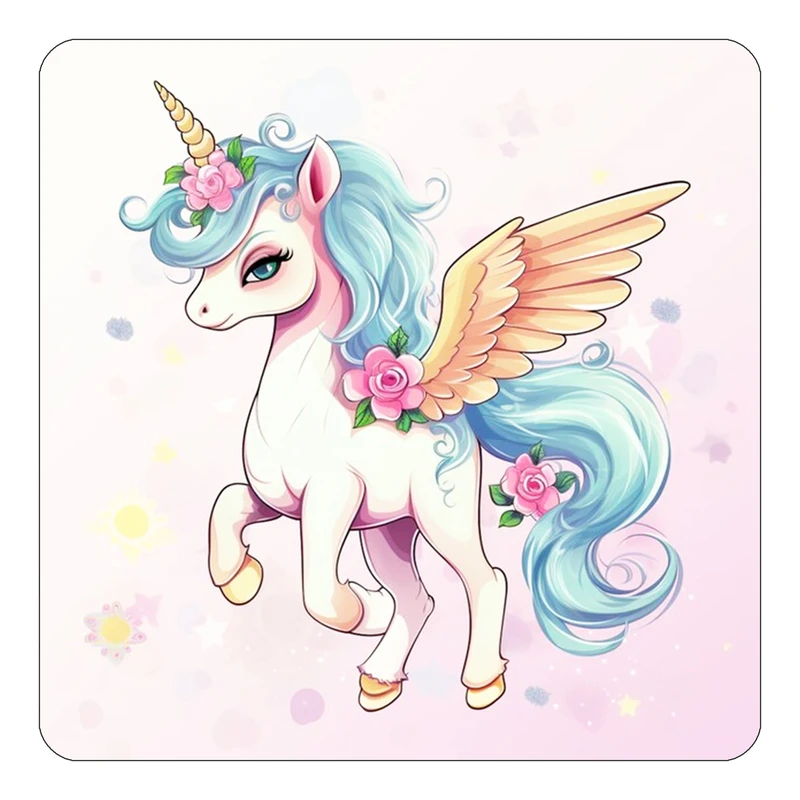 مگنت کاکتی طرح اسب تک شاخ و یونیکورن مدل mp33331