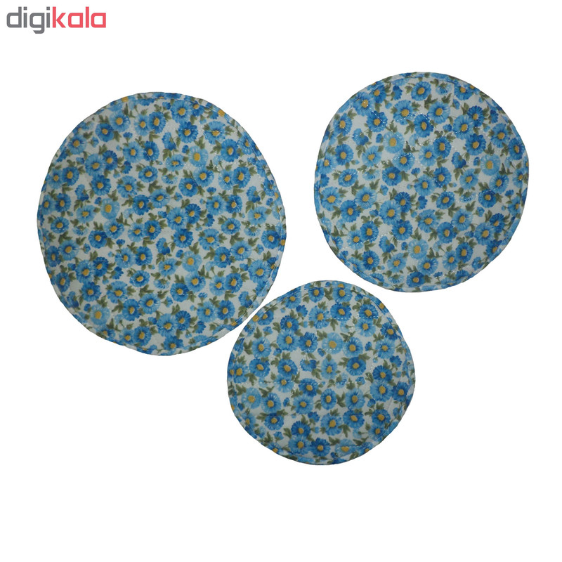دم کنی 3 تکه طرح گل مدل Q01