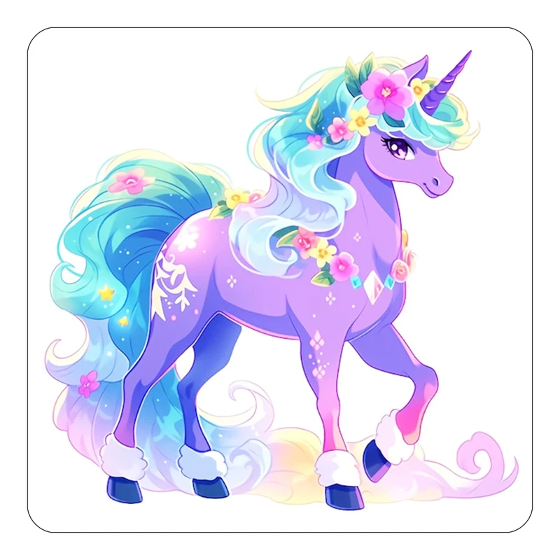 مگنت کاکتی طرح اسب تک شاخ و یونیکورن مدل mp29723