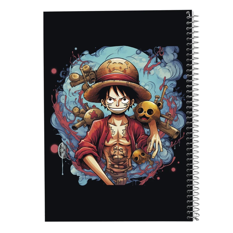 دفتر مشق 100 برگ مدوپد مدل وان پیس One Piece کد DF11686