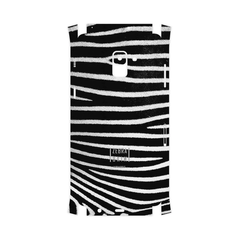 برچسب پوششی ماهوت مدل Zebra Skin-FullSkin مناسب برای گوشی موبایل سامسونگ Galaxy A8 Plus 2018