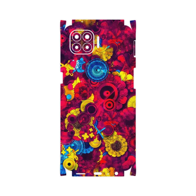 برچسب پوششی ماهوت مدل Vector Flower Garden Digital Art-FullSkin مناسب برای گوشی موبایل اپو A93