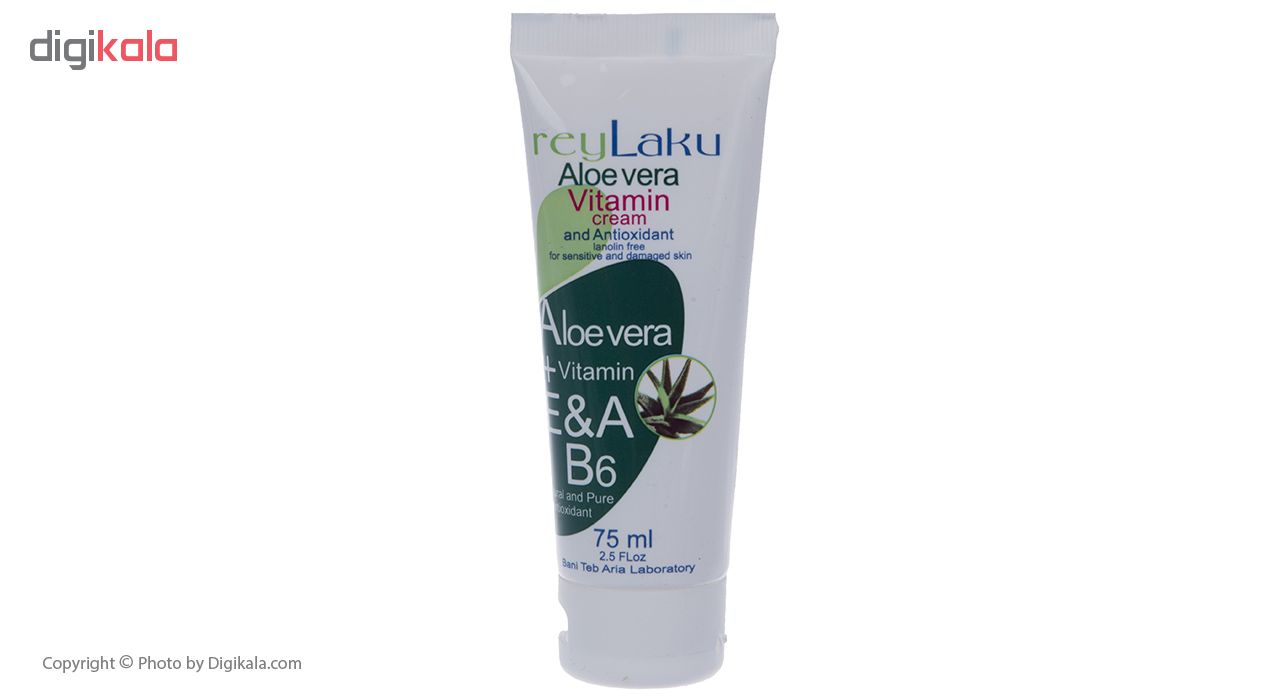 کرم مرطوب کننده ری لاکو مدل Aloe vera حجم 75 میلی لیتر