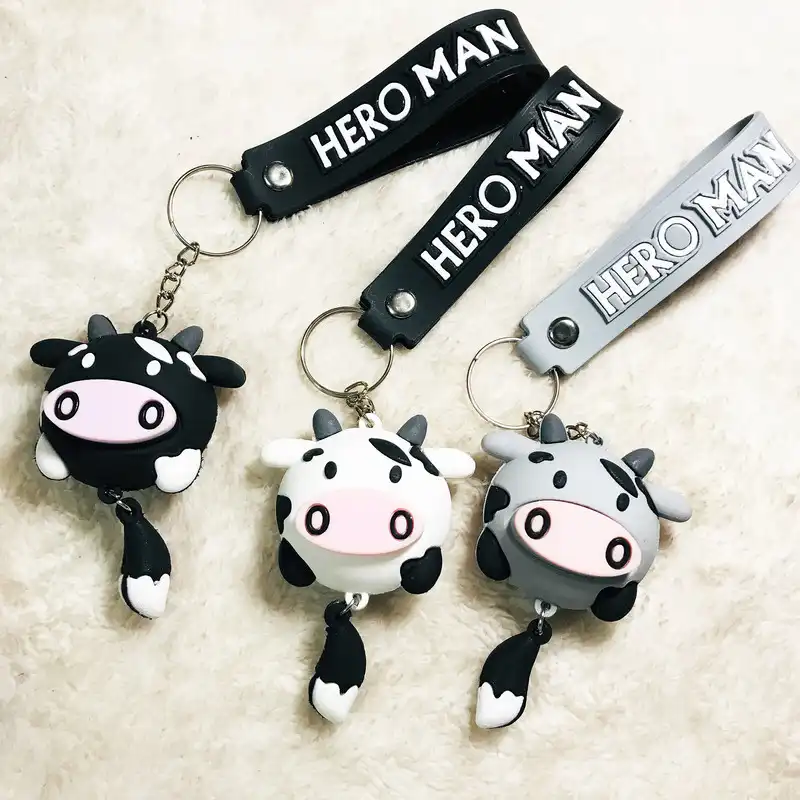 جاکلیدی مدل سیلیکونی طرح گاو فانتزی کد 50