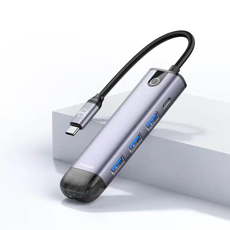 هاب 5 پورت USB-C مک دودو مدل HU-7750