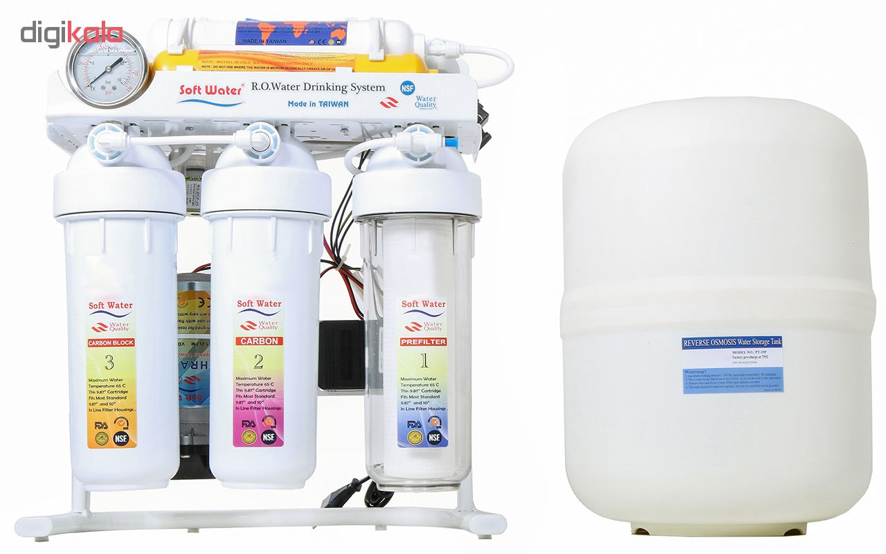 تصفیه کننده آب خانگی سافت واتر مدل SOFT WATER-RO6-97B5