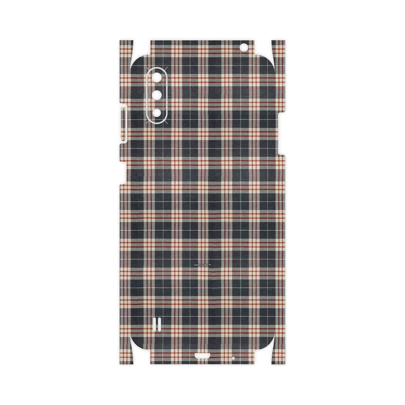 برچسب پوششی ماهوت مدل Fabric Texture 5-FullSkin مناسب برای گوشی موبایل سامسونگ Galaxy A01