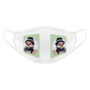 ماسک تزیینی بچگانه طرح سگ شعبده باز کد 617015