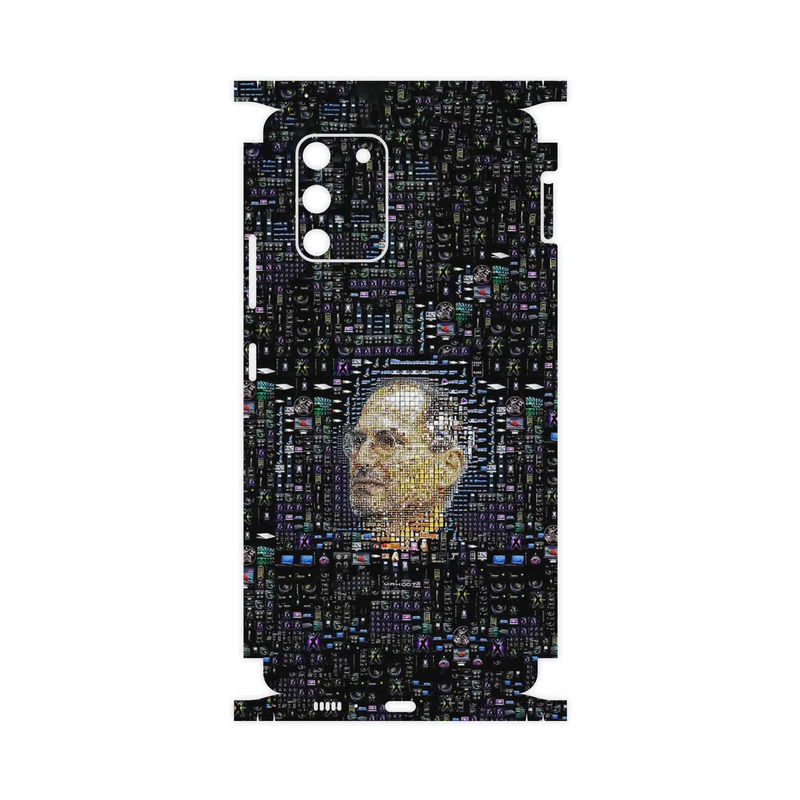 برچسب پوششی ماهوت مدل Collage of Steve Jobs 2-FullSkin مناسب برای گوشی موبایل سامسونگ Galaxy S10 Lite
