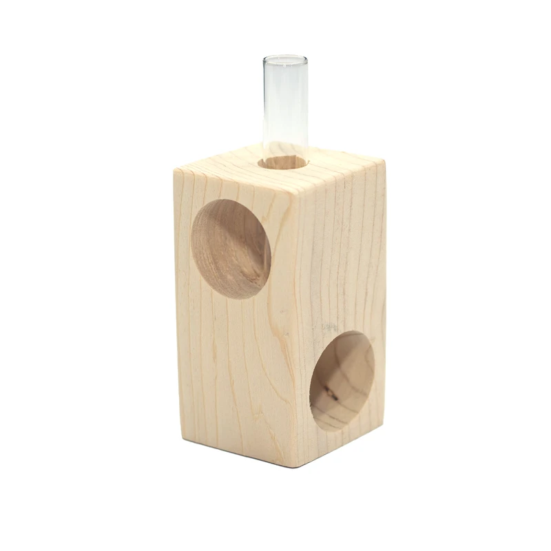 گلدان دکوری مدل چوبی کد 10203