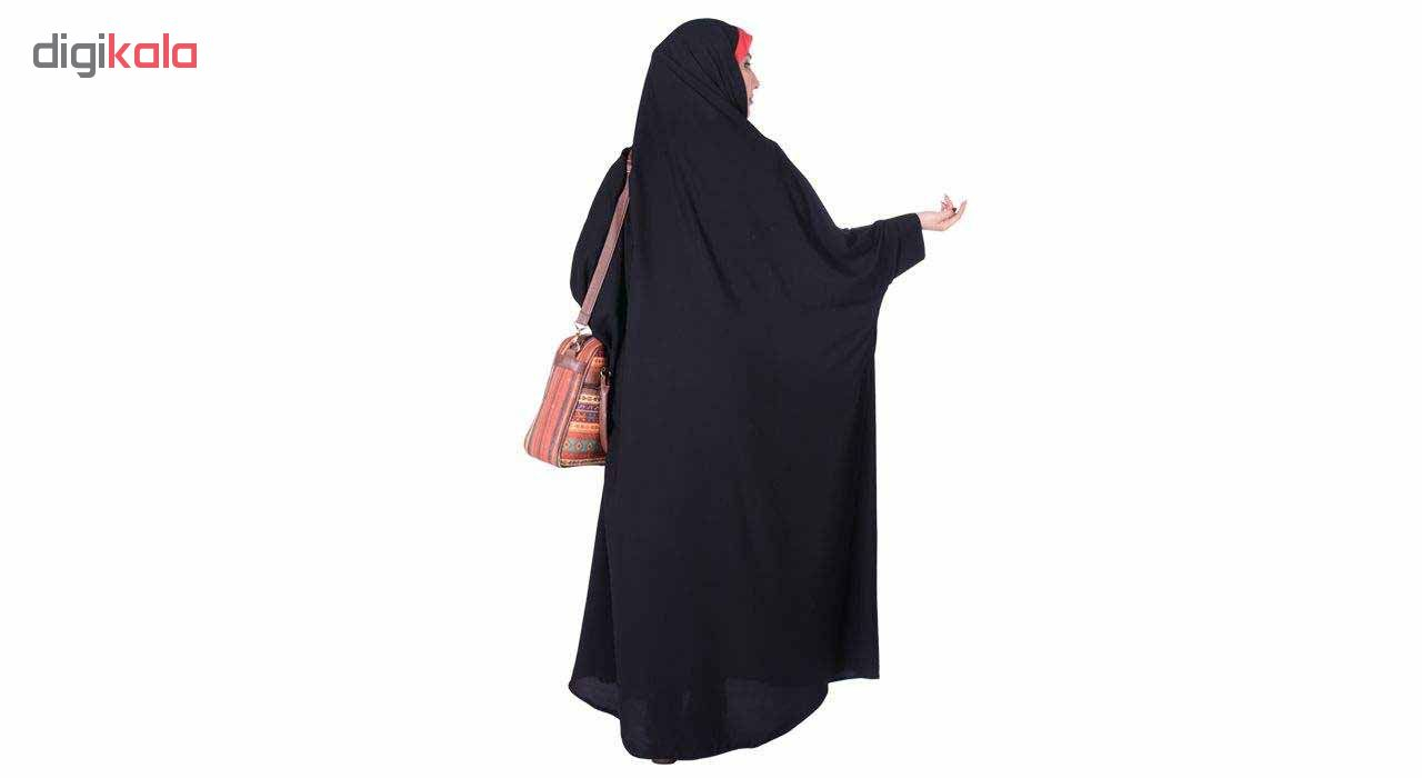 چادر دانشجویی مچ دار ابریشم (کد 7001) حجاب آراسته