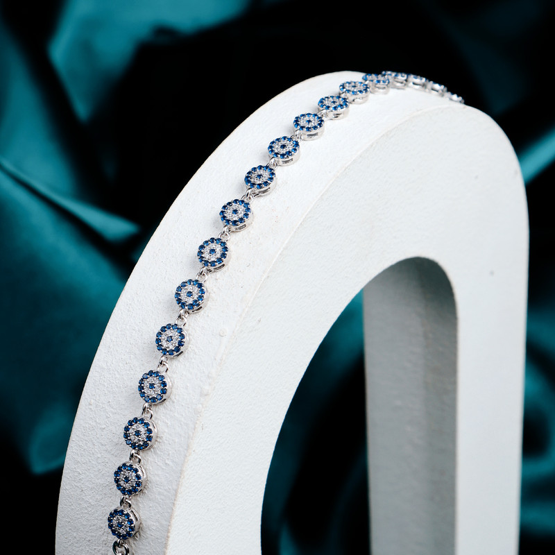 دستبند نقره زنانه جی تی ای مدل G_233 دستبند نقره زنانه جی تی ای مدل G_233