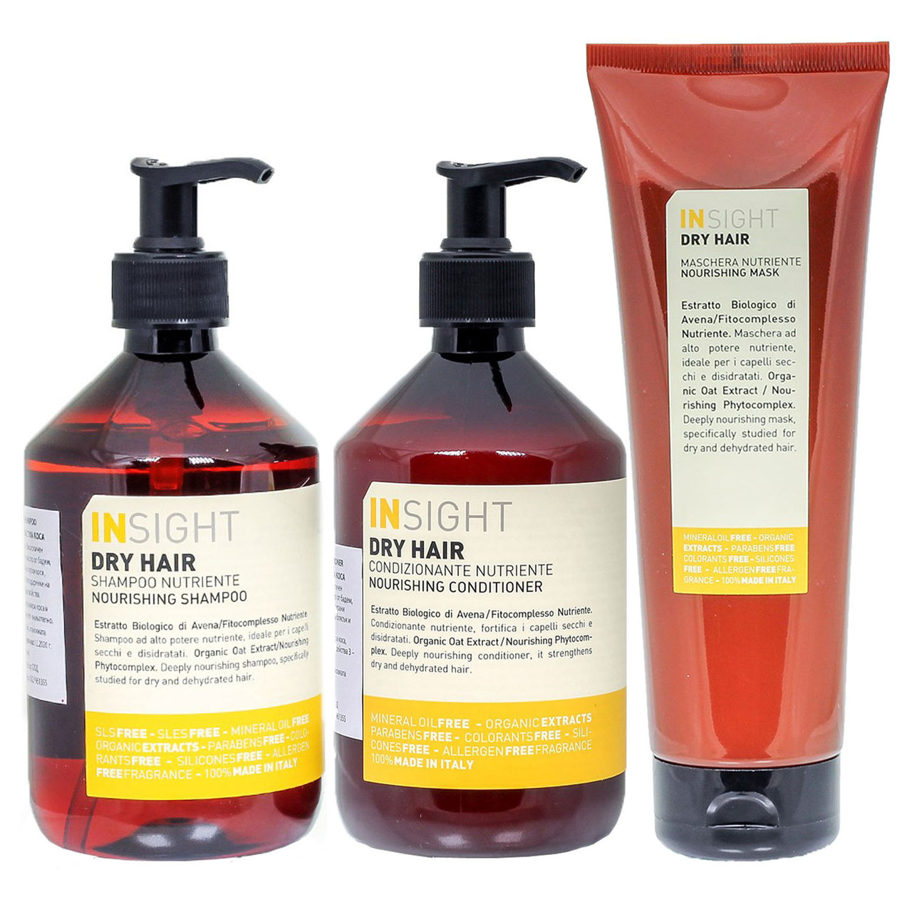 مجموعه مراقبت از مو اینسایت مدل Dry Hair