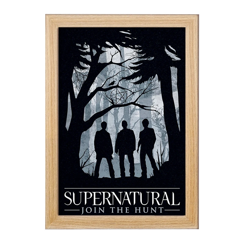 تابلو خندالو مدل سریال سوپرنچرال Supernatural کد 24537