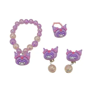 نیم ست دخترانه مدل کرومی کد NIM04