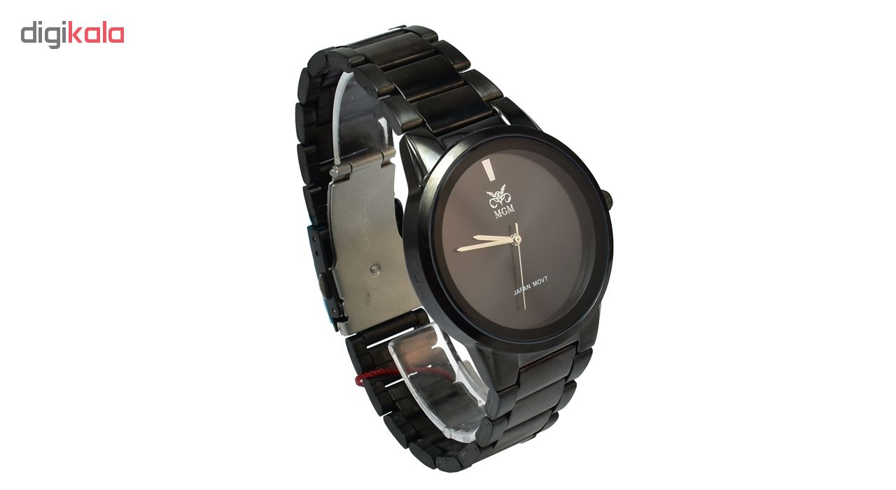 ساعت مچی عقربه ای مردانه ام جی ام کد 1101A