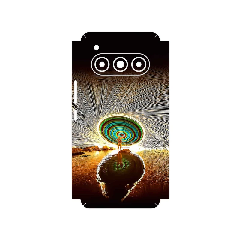 برچسب پوششی ماهوت مدل Night Light Fountain مناسب برای گوشی موبایل داریا Bond II Lite 5G