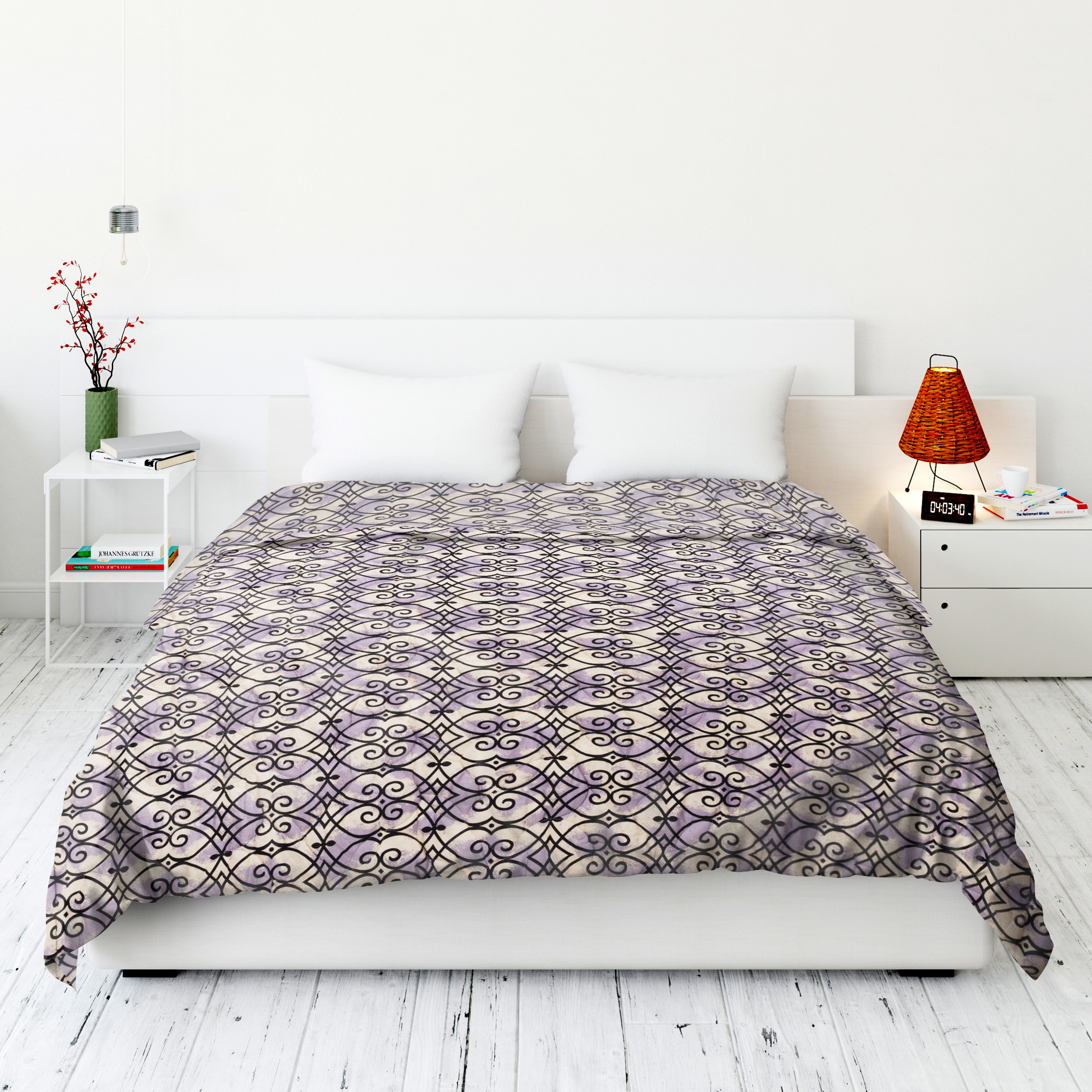 لحاف نرم بافت مدل 001 دو نفره سایز 200x220 سانتی متر