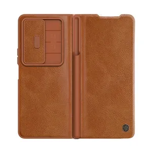 کیف کلاسوری نیلکین مدل Qin Pro Leather مناسب برای گوشی موبایل سامسونگ Galaxy Z Fold 5 / W24