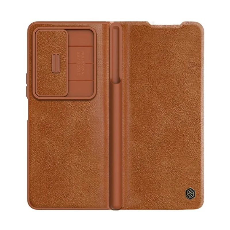 کیف کلاسوری نیلکین مدل Qin Pro Leather مناسب برای گوشی موبایل سامسونگ Galaxy Z Fold 5 / W24