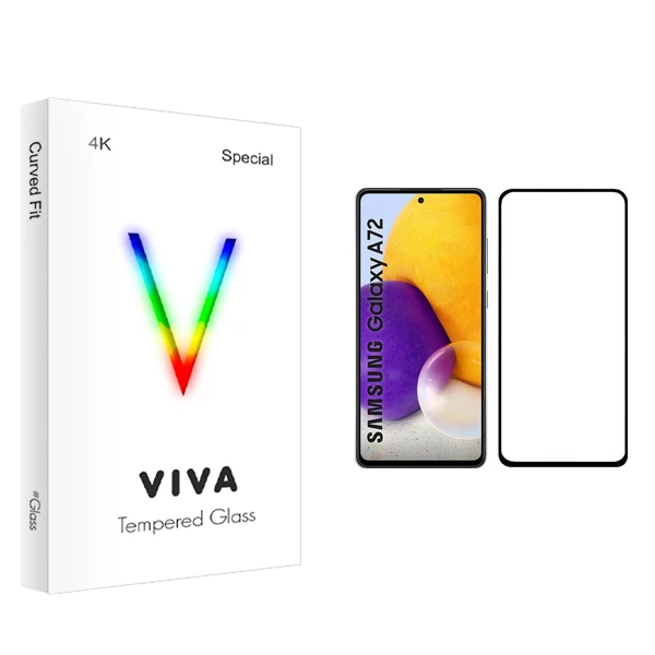 محافظ صفحه نمایش ویوا مدل 4K مناسب برای گوشی موبایل سامسونگ Galaxy A72