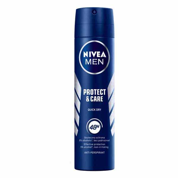 اسپری بدن مردانه نیوآ مدل protect & care حجم 150 میلی لیتر