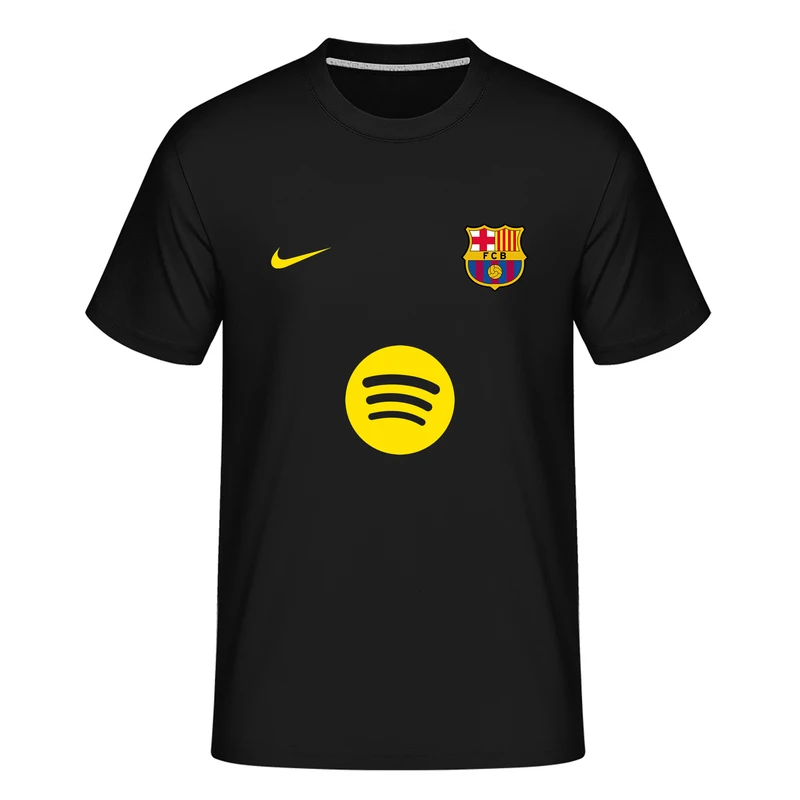 تی‌شرت آستین کوتاه مردانه مدل بارسلونا کد 03