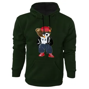 هودی مردانه مدل خرس کد AR482