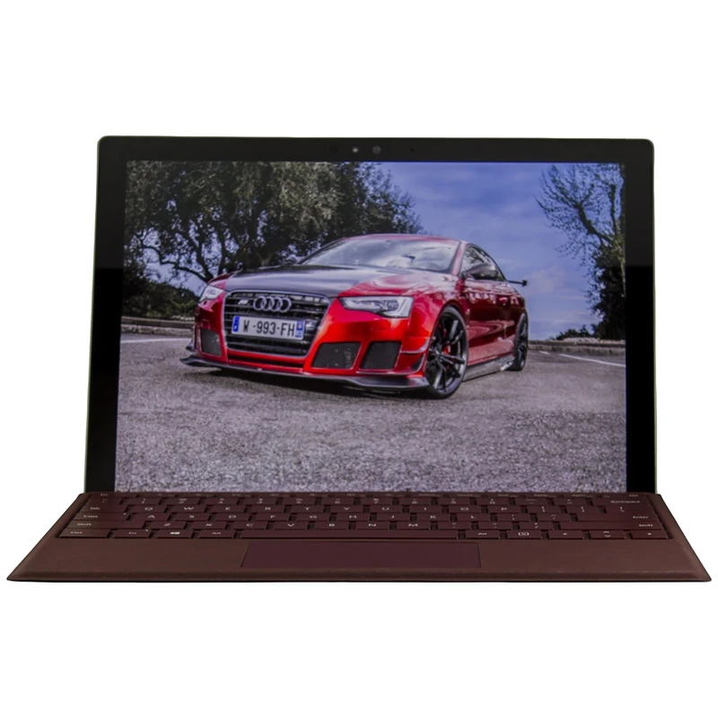 تبلت مایکروسافت مدل Surface Pro 2017 - B به همراه کیبورد کیبورد سیگنیچر کبود و کیف Golden Guard - ظرفیت 128 گیگابایت