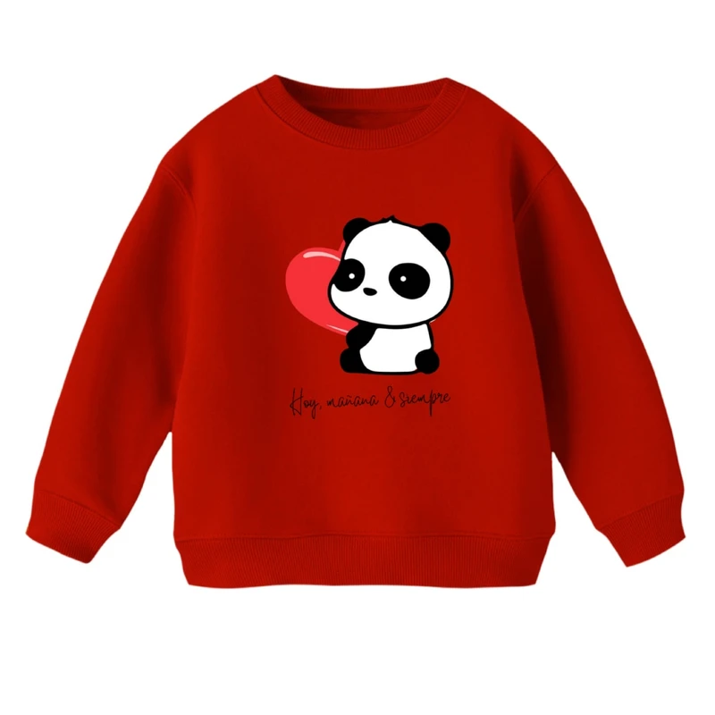 سویشرت بچگانه مدل پاندا و قلب 