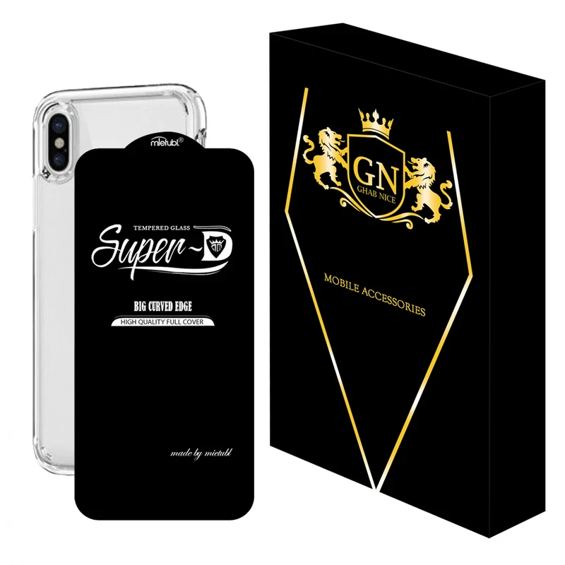 کاور قاب نایس مدل 2SDJ مناسب برای گوشی موبایل اپل iPhone XS Max به همراه محافظ صفحه نمایش