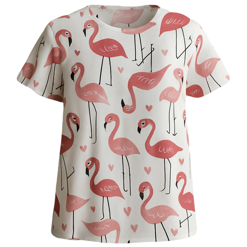 تی‌شرت آستین کوتاه زنانه