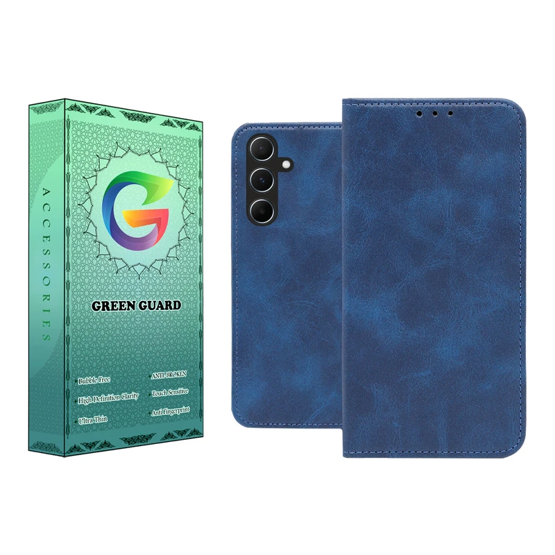 کیف کلاسوری گرین گارد طرح چرمی مدل Bitta مناسب برای گوشی موبایل سامسونگ Galaxy A55