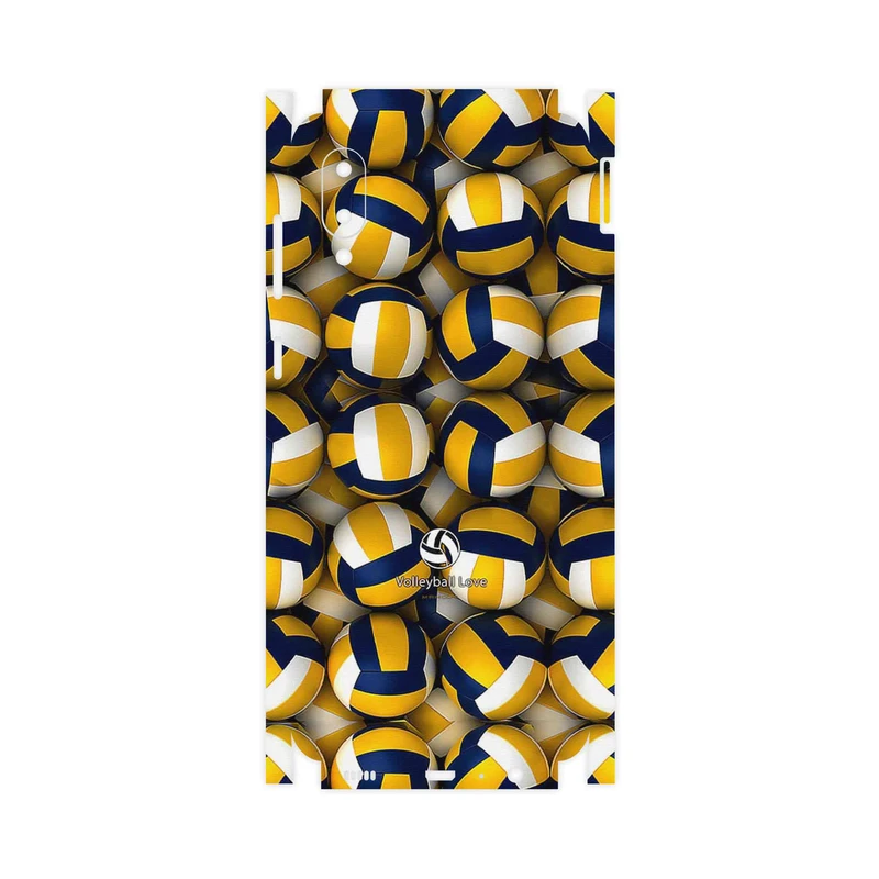 برچسب پوششی ماهوت مدل Volleyball-FullSkin مناسب برای گوشی موبایل سامسونگ Galaxy M02