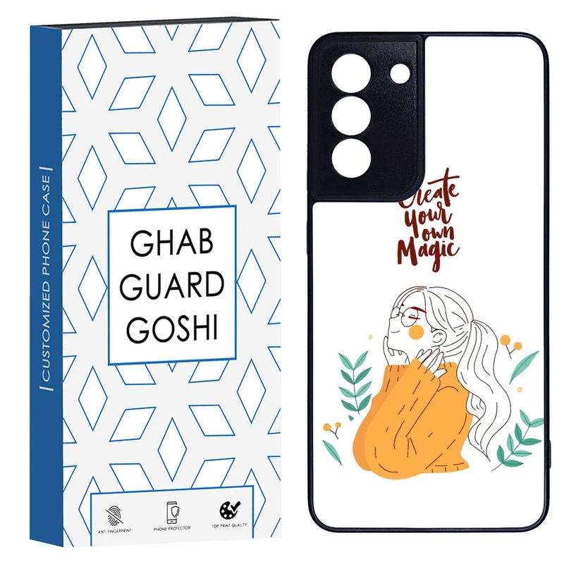 کاور قاب گارد گوشی طرح دخترانه کد TPU-050 مناسب برای گوشی موبایل سامسونگ Galaxy S21 fe